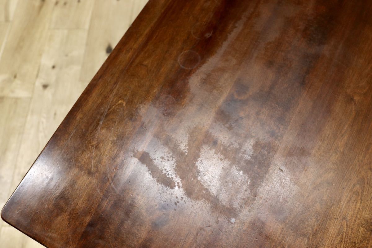 GMFH261○松本民芸家具 柳型 リビングテーブル センターテーブル アンティーク ミズミザクラ 無垢材 古民家 レトロ 和家具 座敷 和室