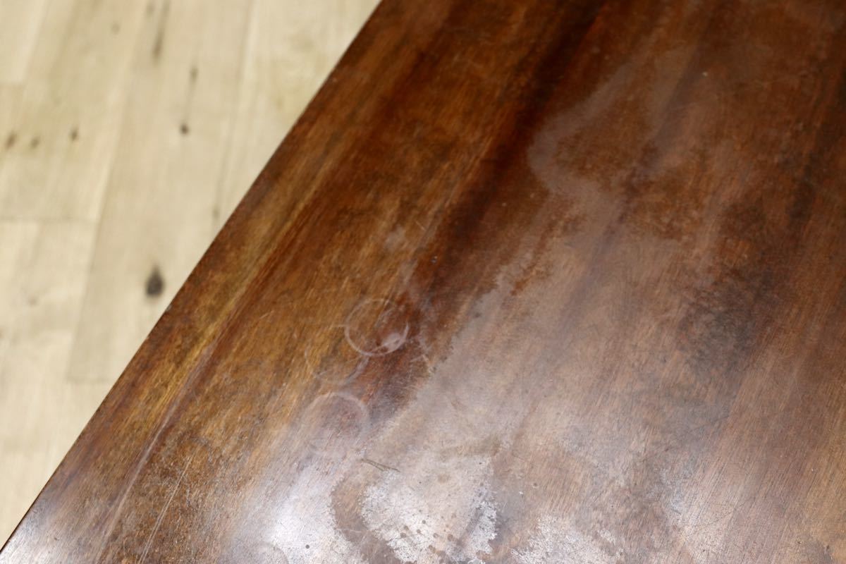 GMFH261○松本民芸家具 柳型 リビングテーブル センターテーブル アンティーク ミズミザクラ 無垢材 古民家 レトロ 和家具 座敷 和室