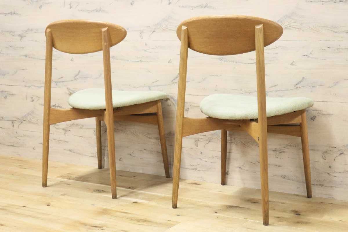 GMFH254A○飛騨産業 / HIDA キツツキ SD220N アームレスチェア ダイニングチェア 食卓椅子 椅子 ホワイトオーク材 チェア