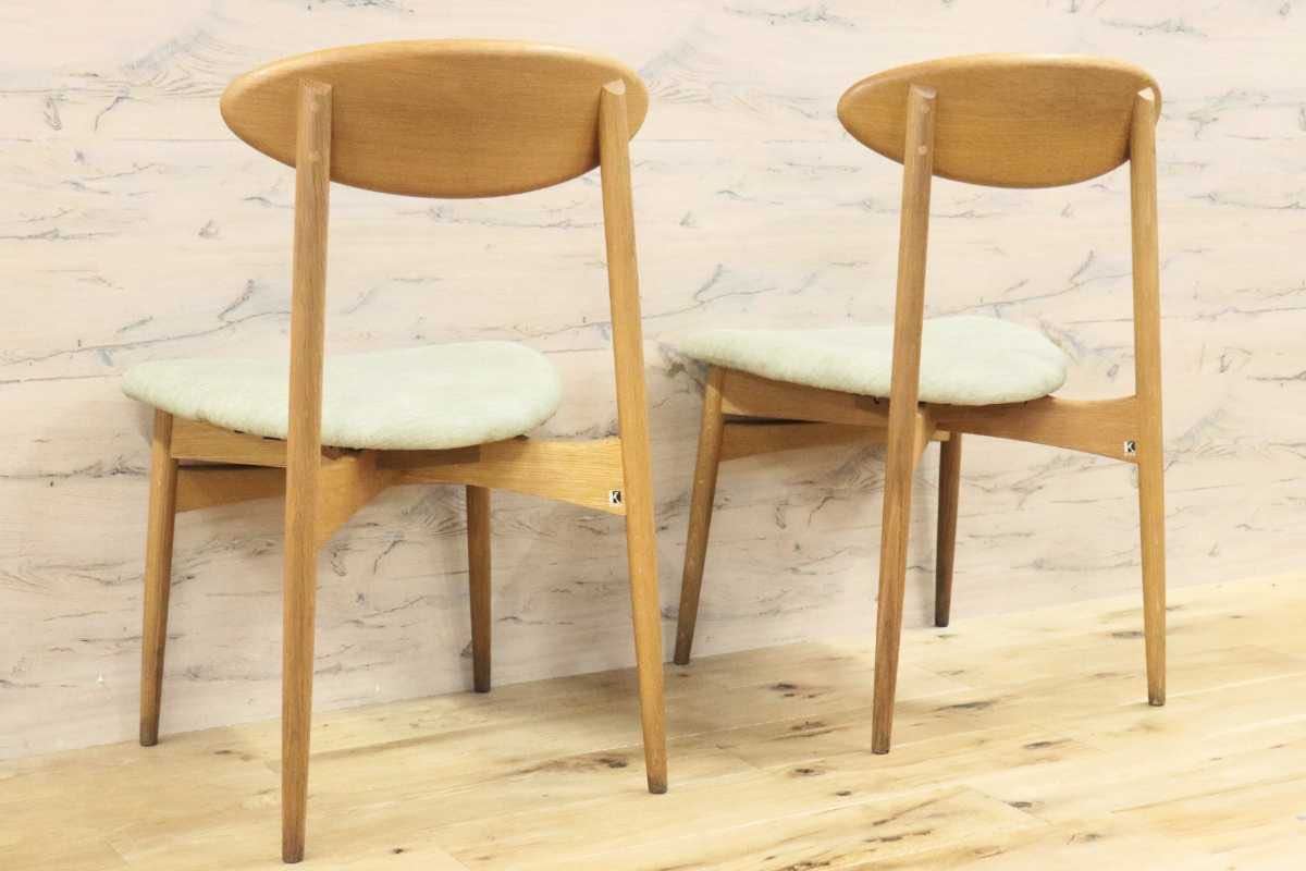 GMFH254B○飛騨産業 / HIDA キツツキ SD220N アームレスチェア ダイニングチェア 食卓椅子 椅子 ホワイトオーク材 チェア