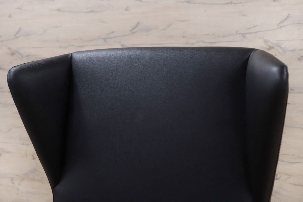 GMFN202○遠藤照明 AbitaStyle ダイニングチェア アームチェア ラウンジチェア 椅子 ブラック マルゲリータ 定価約8万 展示品