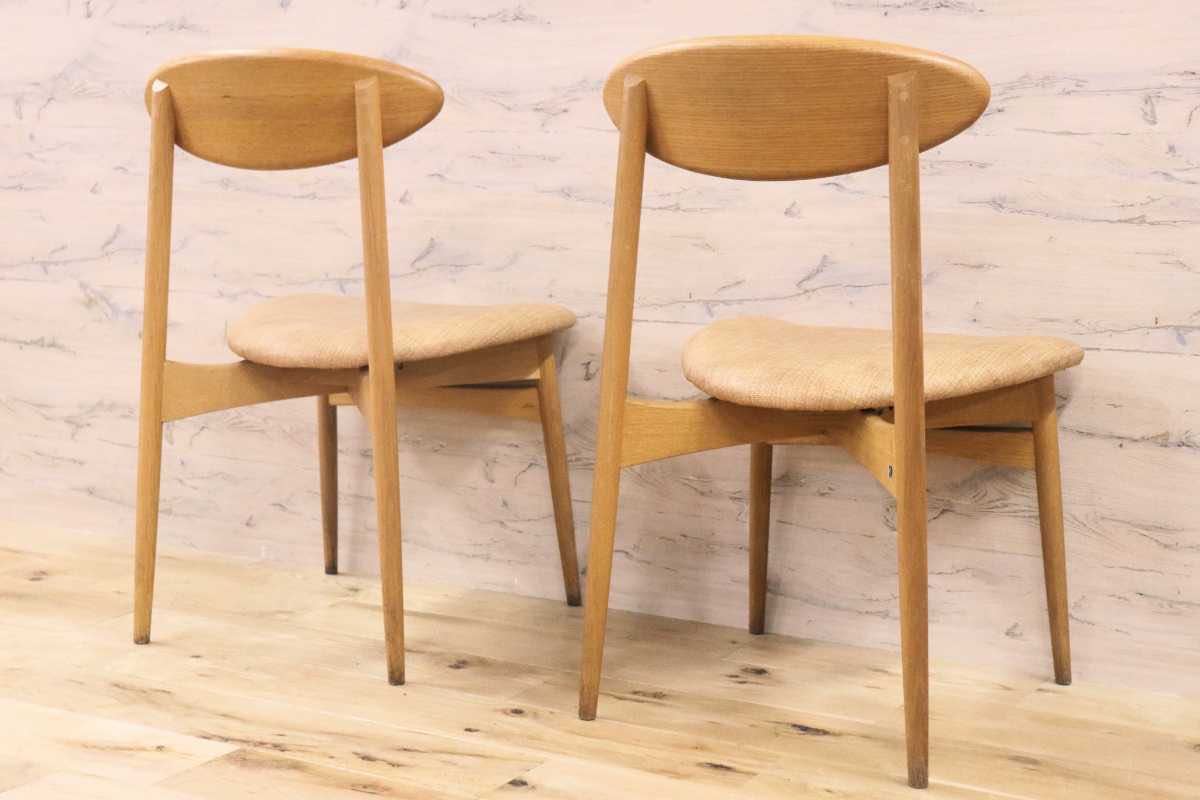 GMFH253C○飛騨産業 / HIDA キツツキ SD220N アームレスチェア ダイニングチェア 食卓椅子 椅子 ホワイトオーク材 チェア