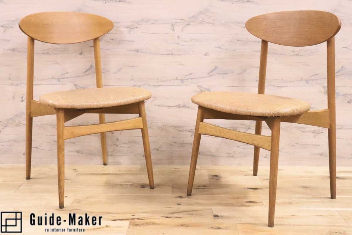 GMFH253C○飛騨産業 / HIDA キツツキ SD220N アームレスチェア ダイニングチェア 食卓椅子 椅子 ホワイトオーク材 チェア