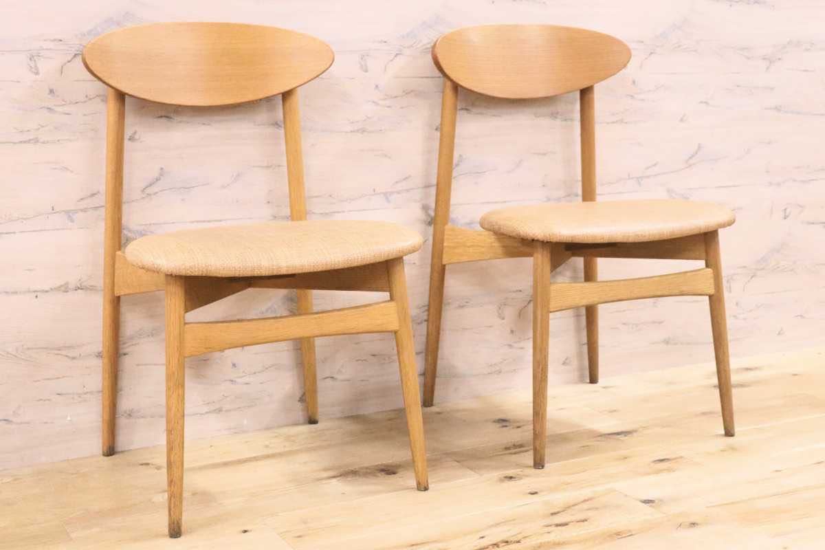 GMFH253C○飛騨産業 / HIDA キツツキ SD220N アームレスチェア ダイニングチェア 食卓椅子 椅子 ホワイトオーク材 チェア