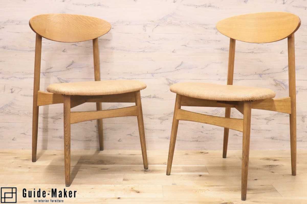 GMFH253D○飛騨産業 / HIDA キツツキ SD220N アームレスチェア ダイニングチェア 食卓椅子 椅子 ホワイトオーク材 チェア