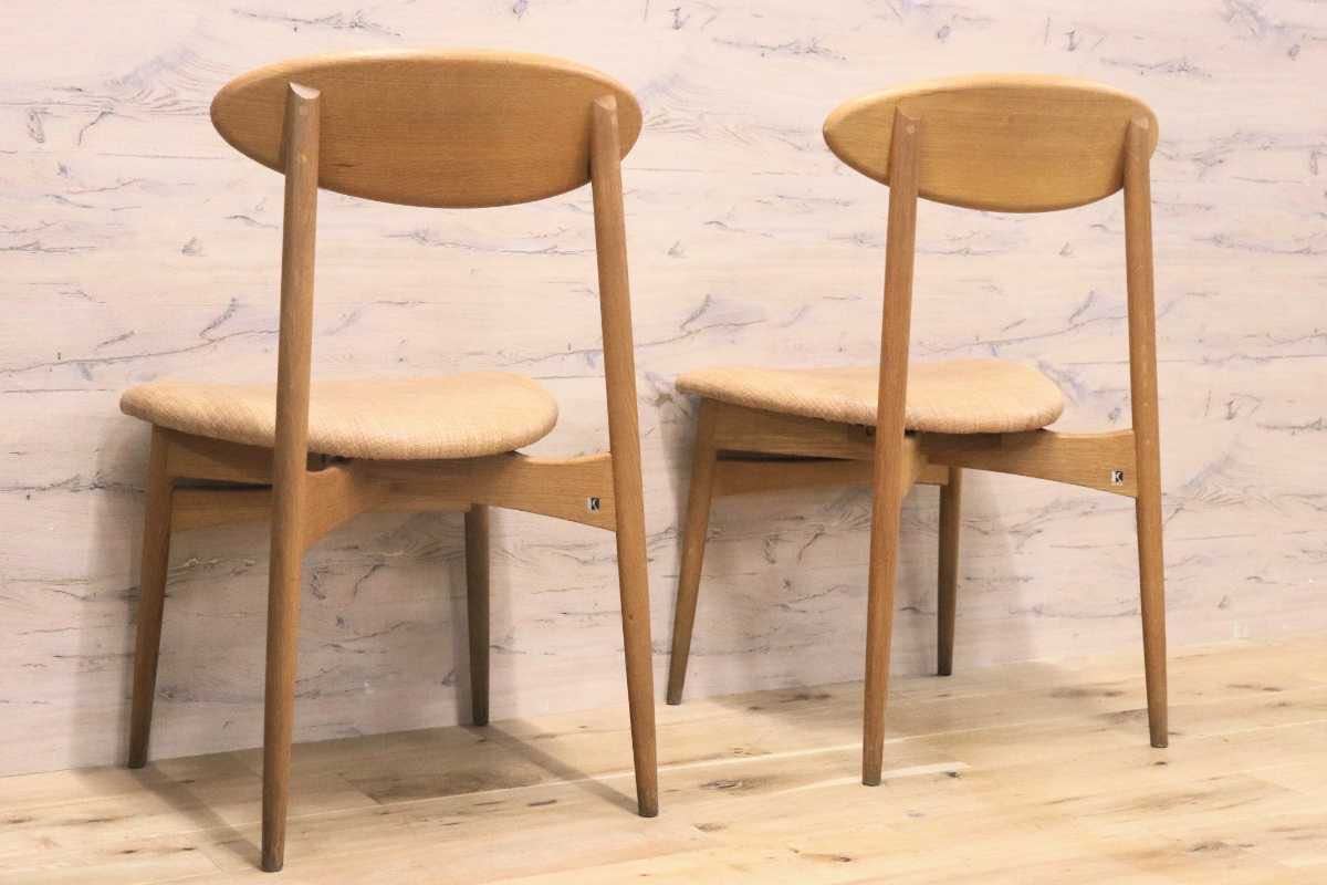 GMFH253D○飛騨産業 / HIDA キツツキ SD220N アームレスチェア ダイニングチェア 食卓椅子 椅子 ホワイトオーク材 チェア