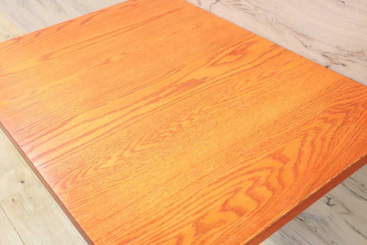 GMFH237B○飛騨産業 / HIDA キツツキ 9981 ダイニングテーブル カフェテーブル 楢材 無垢 インダストリアル 店舗什器 カフェ 飛騨家具