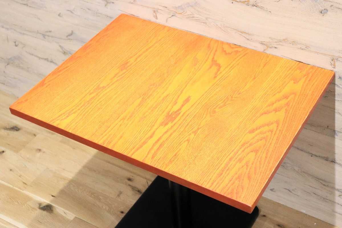 GMFH237D○飛騨産業 / HIDA キツツキ 9981 ダイニングテーブル カフェテーブル 楢材 無垢 インダストリアル 店舗什器 カフェ 飛騨家具