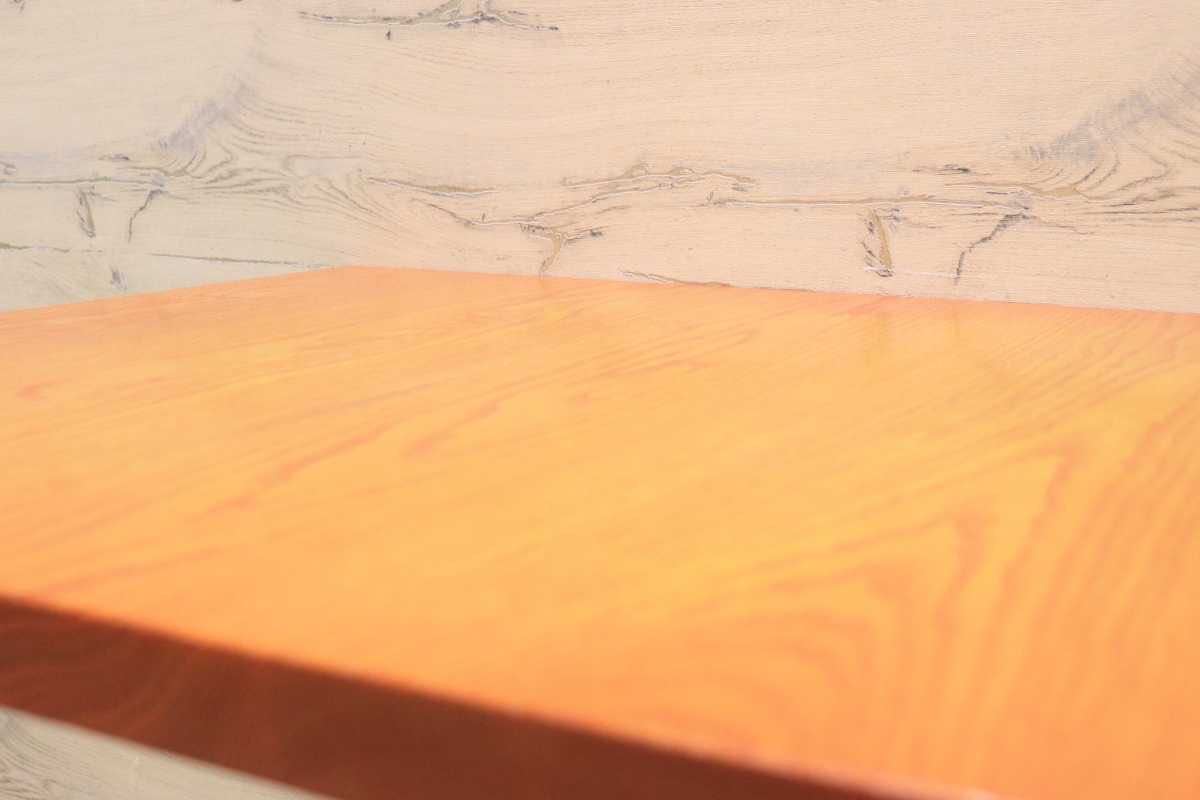 GMFH237I○飛騨産業 / HIDA キツツキ 9981 ダイニングテーブル カフェテーブル 楢材 無垢 インダストリアル 店舗什器 カフェ 飛騨家具