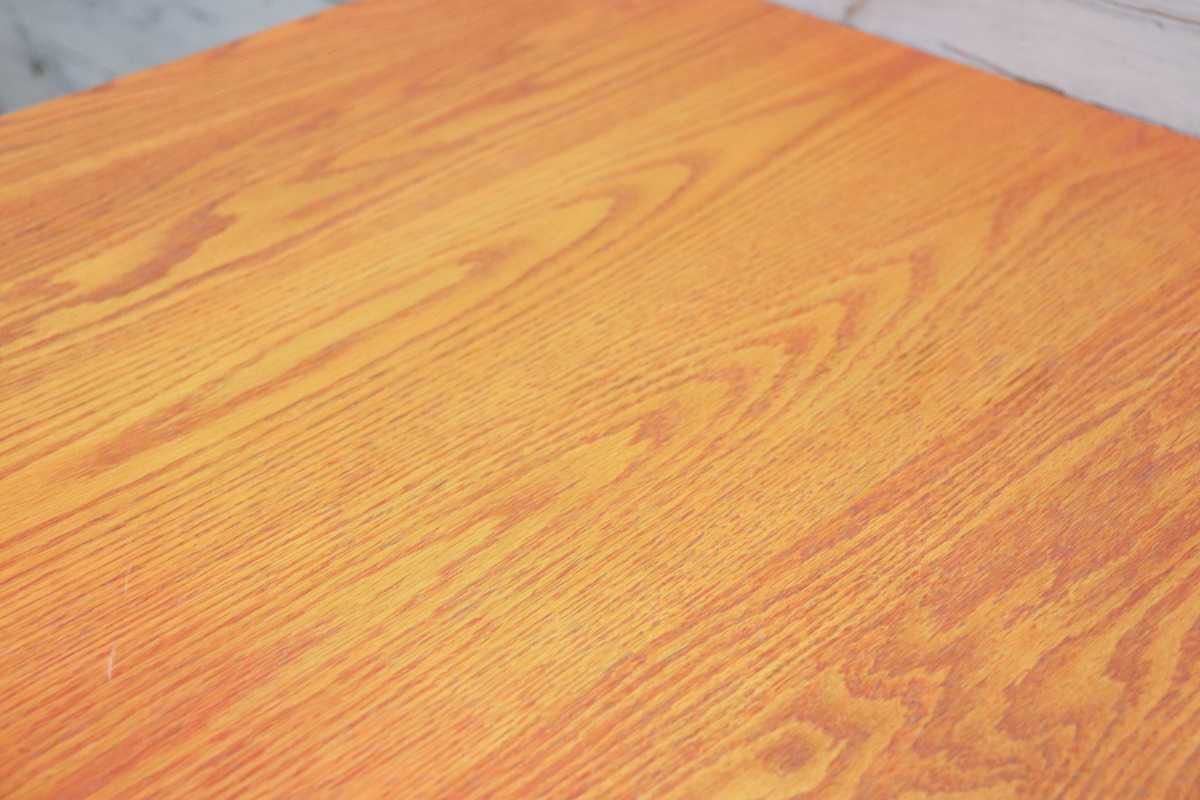 GMFH237J○飛騨産業 / HIDA キツツキ 9981 ダイニングテーブル カフェテーブル 楢材 無垢 インダストリアル 店舗什器 カフェ 飛騨家具