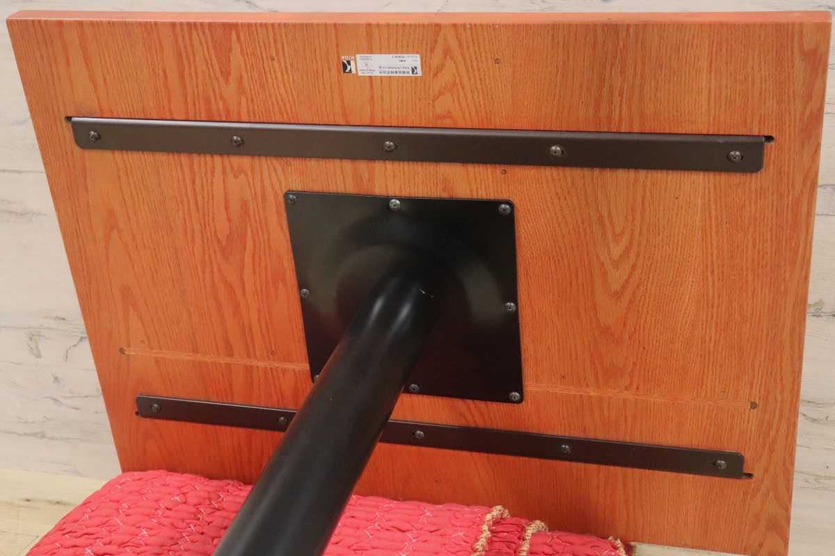 GMFH237K○飛騨産業 / HIDA キツツキ 9981 ダイニングテーブル カフェテーブル 楢材 無垢 インダストリアル 店舗什器 カフェ 飛騨家具