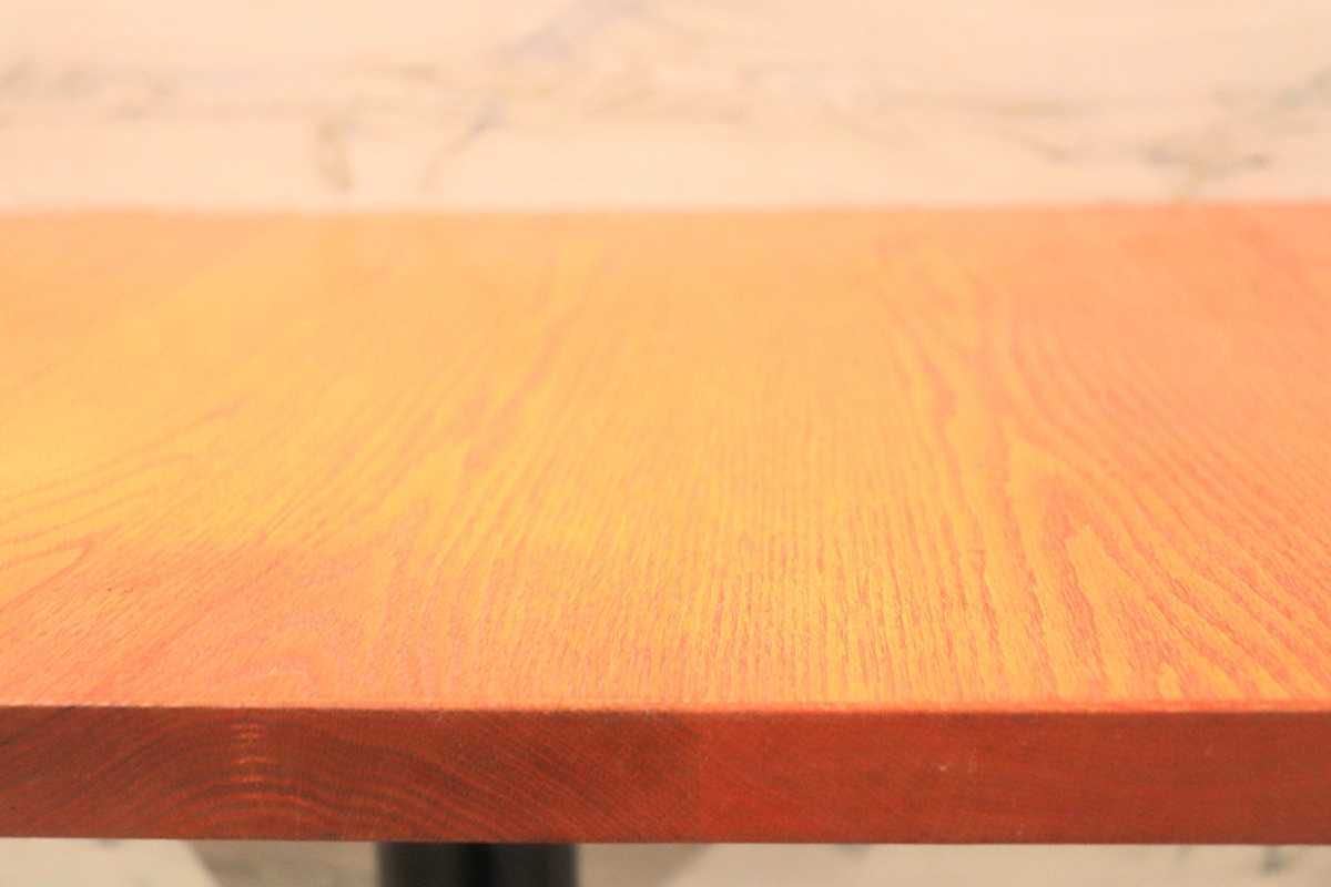 GMFH237K○飛騨産業 / HIDA キツツキ 9981 ダイニングテーブル カフェテーブル 楢材 無垢 インダストリアル 店舗什器 カフェ 飛騨家具