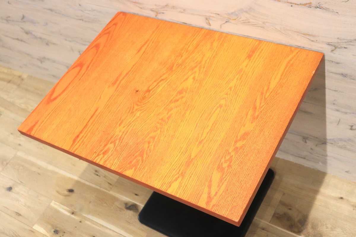 GMFH237N○飛騨産業 / HIDA キツツキ 9981 ダイニングテーブル カフェテーブル 楢材 無垢 インダストリアル 店舗什器 カフェ 飛騨家具