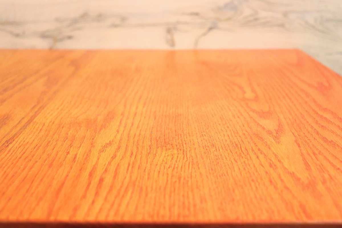 GMFH237T○飛騨産業 / HIDA キツツキ 9981 ダイニングテーブル カフェテーブル 楢材 無垢 インダストリアル 店舗什器 カフェ 飛騨家具