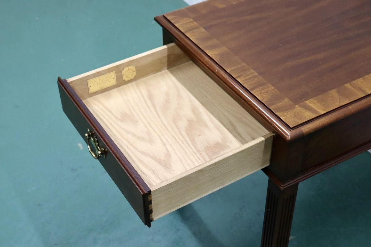 GMFF74○HICKORY CHAIR / ヒッコリーチェア コンソールテーブル サイドテーブル リビングテーブル 花台 デスク ヴィンテージ IDC大塚家具