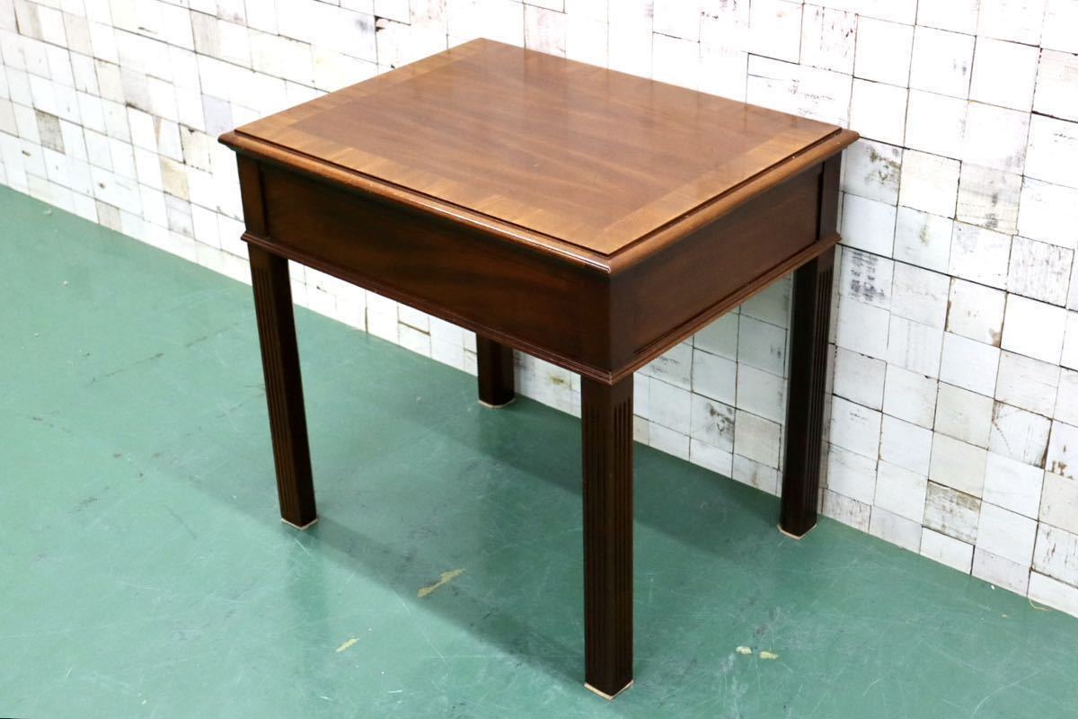 GMFF74○HICKORY CHAIR / ヒッコリーチェア コンソールテーブル サイドテーブル リビングテーブル 花台 デスク ヴィンテージ IDC大塚家具