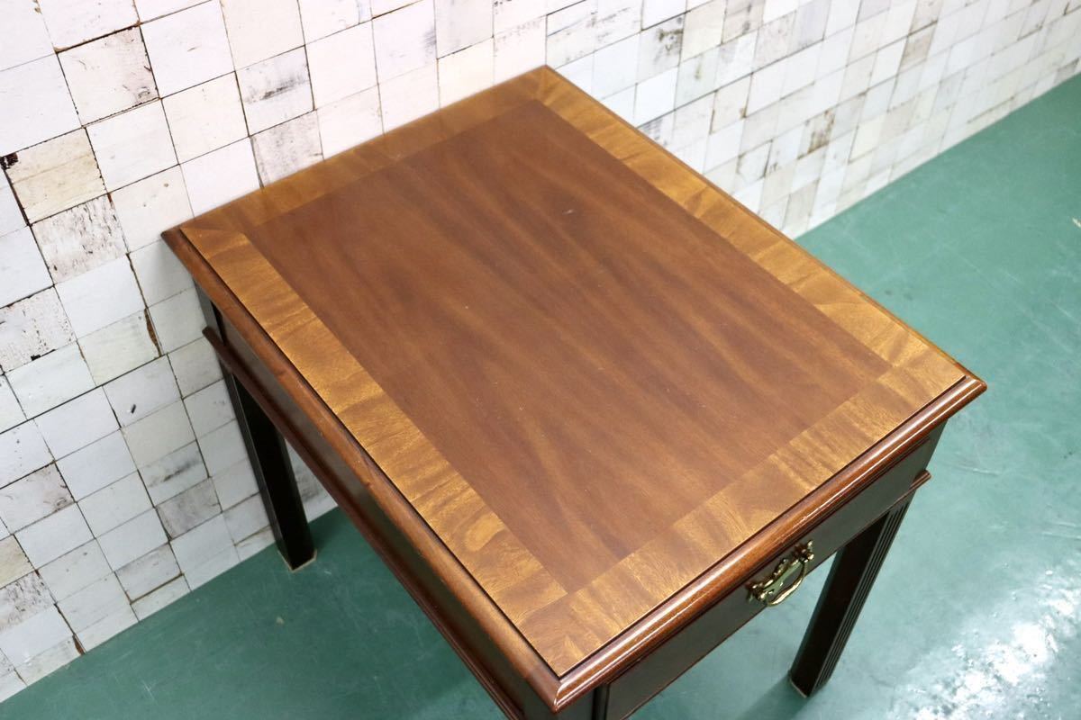 GMFF74○HICKORY CHAIR / ヒッコリーチェア コンソールテーブル サイドテーブル リビングテーブル 花台 デスク ヴィンテージ IDC大塚家具