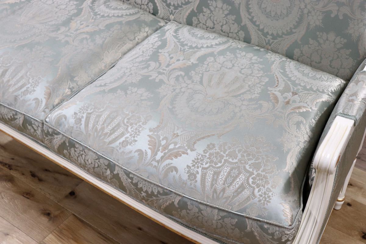 GMFH308○SevenSedie / セブンセディエ 2人掛けソファ ラブソファ 長椅子 ファブリック イタリア クラシック エレガント 輸入家具 展示品