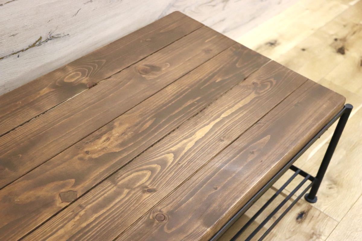 GMFN248○東馬 / TOHMA TVボード AVボード ローボード リビング収納 パイン材 インダストリアル シンプル モダン 美品