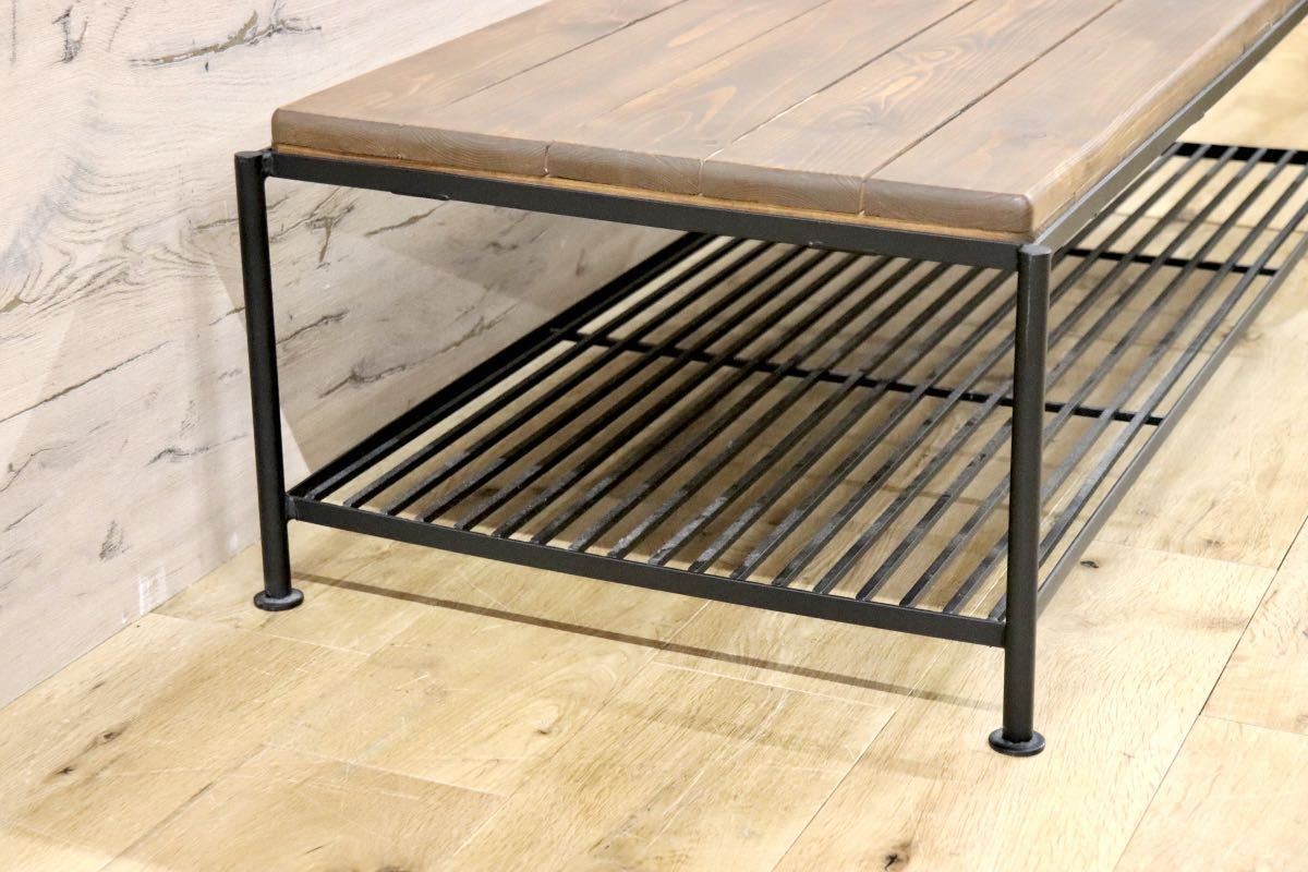 GMFN248○東馬 / TOHMA TVボード AVボード ローボード リビング収納 パイン材 インダストリアル シンプル モダン 美品