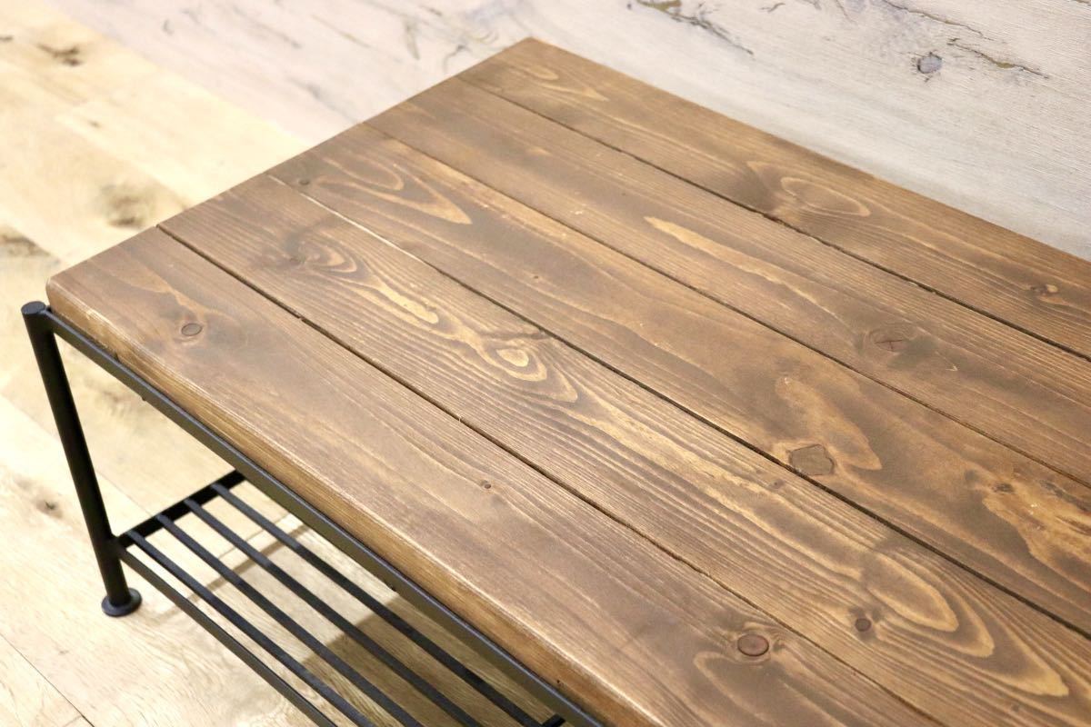 GMFN248○東馬 / TOHMA TVボード AVボード ローボード リビング収納 パイン材 インダストリアル シンプル モダン 美品