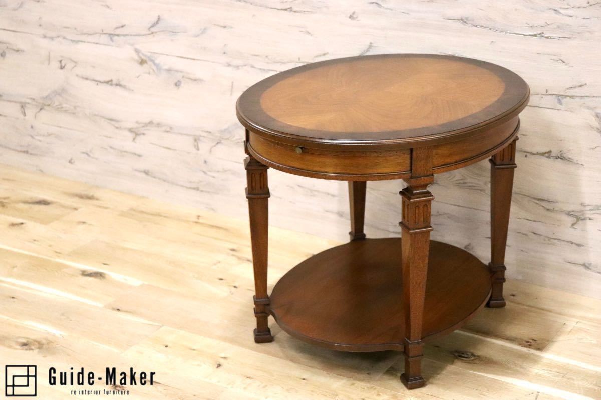 GMFK614○DREXEL HERITAGE / ドレクセルヘリテイジ FRANCESCA フランチェスカ ランプテーブル サイドテーブル ナイトテーブル 展示品