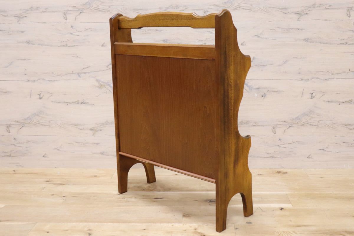 GMFN263○karimoku / カリモク コロニアル スリッパラック スリッパ立て 2段 木製 玄関収納 靴収納 レトロ