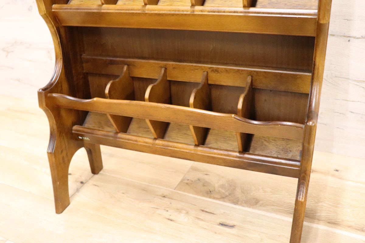 GMFN263○karimoku / カリモク コロニアル スリッパラック スリッパ立て 2段 木製 玄関収納 靴収納 レトロ