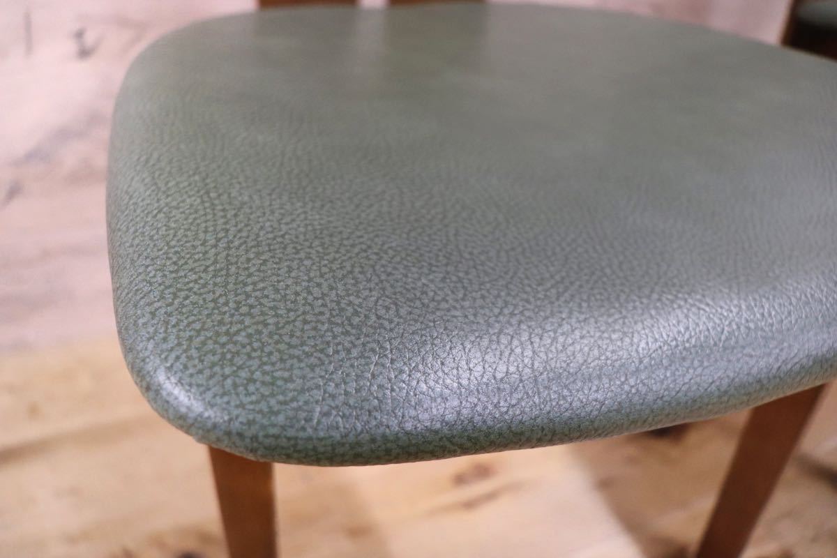 GMFN265A○シラカワ / shirakawa ダイニングチェア 椅子 2脚セット 飛騨家具 革張り ナラ材 和モダン