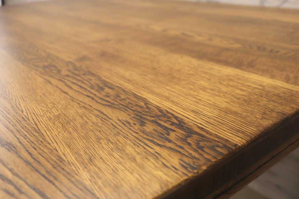 GMFN267○ダッチカントリースタイル ダイニングテーブル 食卓テーブル テーブル 作業机 無垢材 天然木 楢材 ヴィンテージ