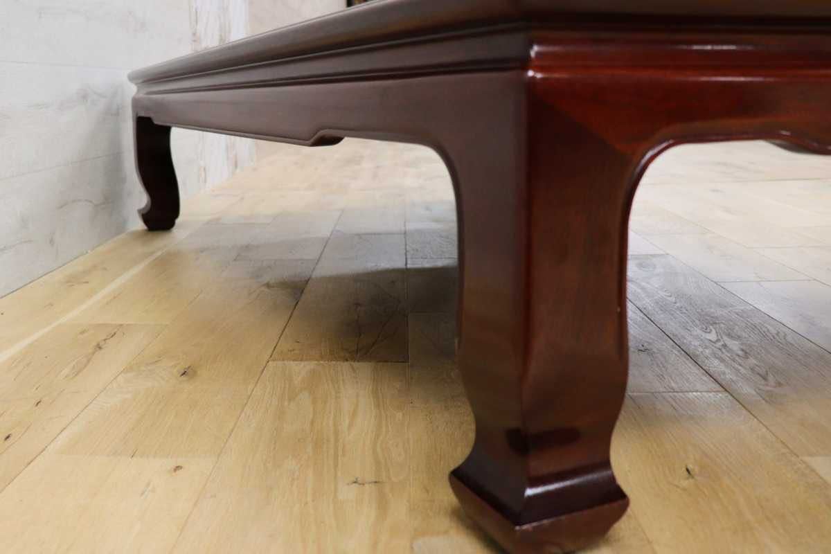 GMFN144○karimoku / カリモク 座敷 座卓 和室 センターテーブル ローテーブル 杉本作 作家作品 座敷机 家具 食卓 テーブル 唐木