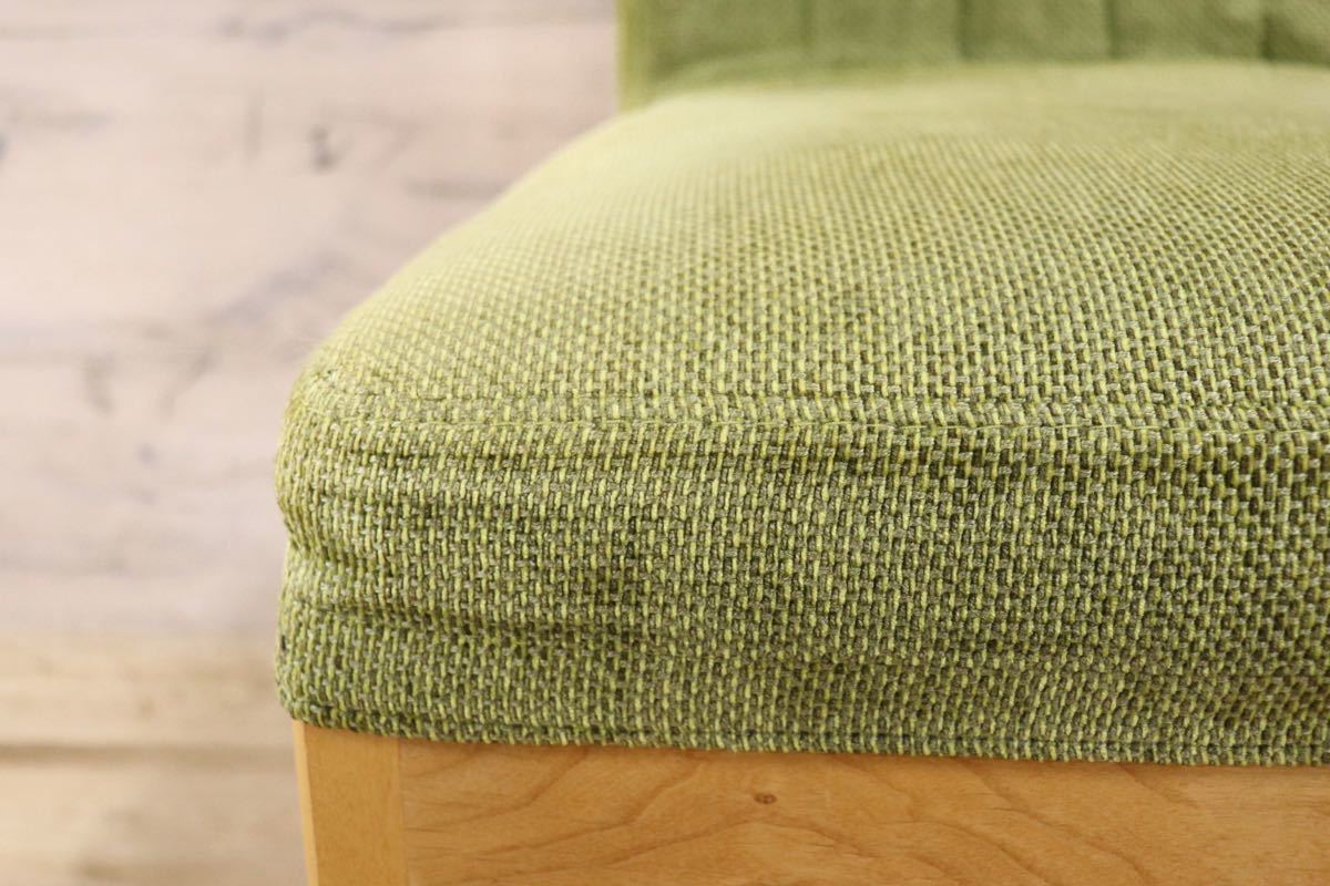 GMFN236B○BOSCO / ボスコ ダイニングチェア アームレスチェア 椅子 北欧スタイル カバーリング グリーン 2脚セット