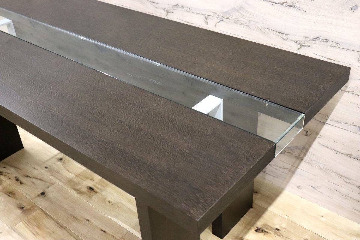 GMFK694○bross / ブロス ダイニングテーブル 食卓テーブル オーク材 イタリア モダン IDC大塚家具 定価約24.4万