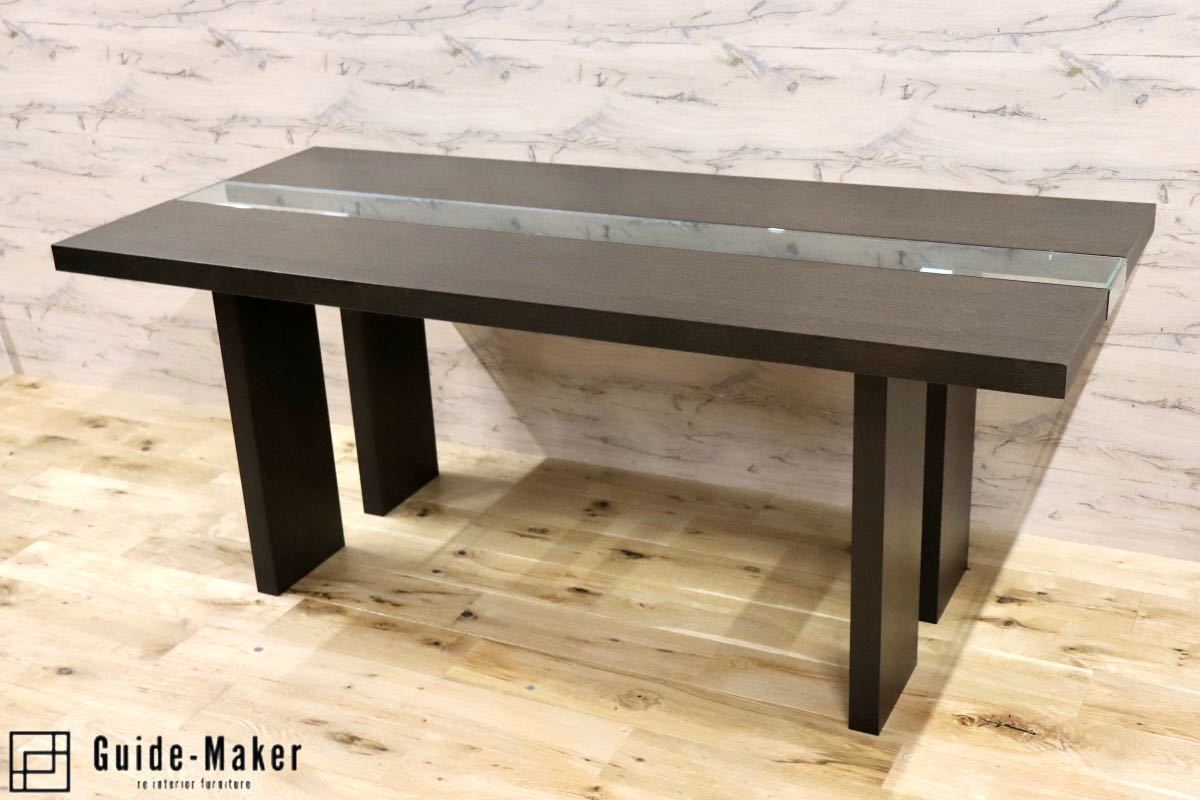 GMFK694○bross / ブロス ダイニングテーブル 食卓テーブル オーク材 イタリア モダン IDC大塚家具 定価約24.4万