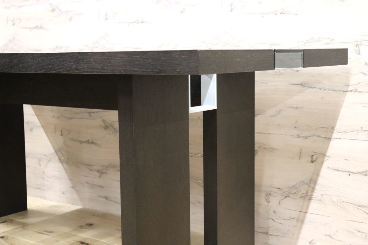 GMFK694○bross / ブロス ダイニングテーブル 食卓テーブル オーク材 イタリア モダン IDC大塚家具 定価約24.4万