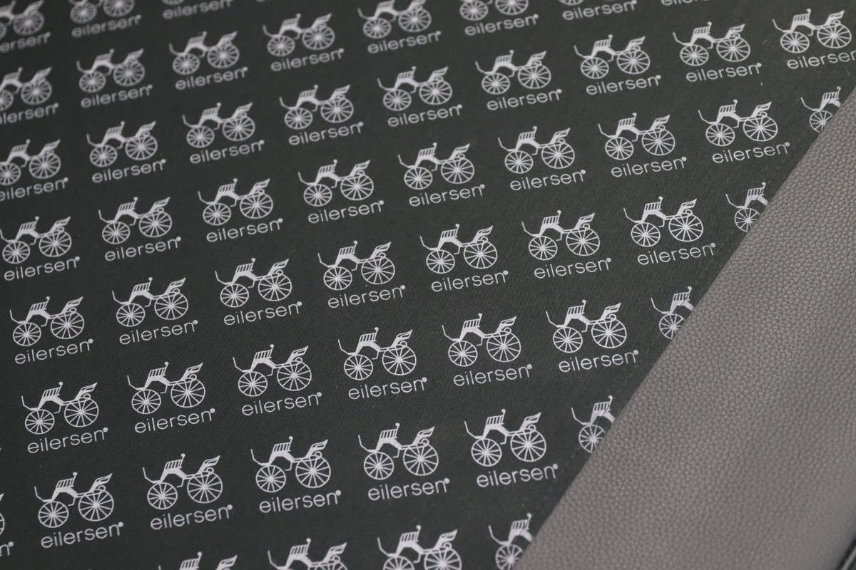 GMFO15○eilersen / アイラーセン ORION SOFA オリオンソファ 黒総革 3人掛けソファ トリプルソファ 北欧 デンマーク ACTUS 約130万 展示品※発送不可