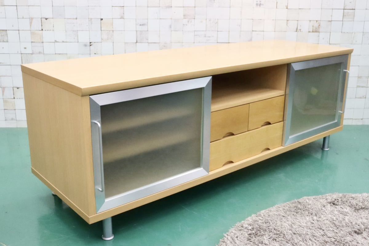 GMFS287○TVボード AVボード サイドボード リビングボード テレビ台 メープル調 シンプル ナチュラル モダン