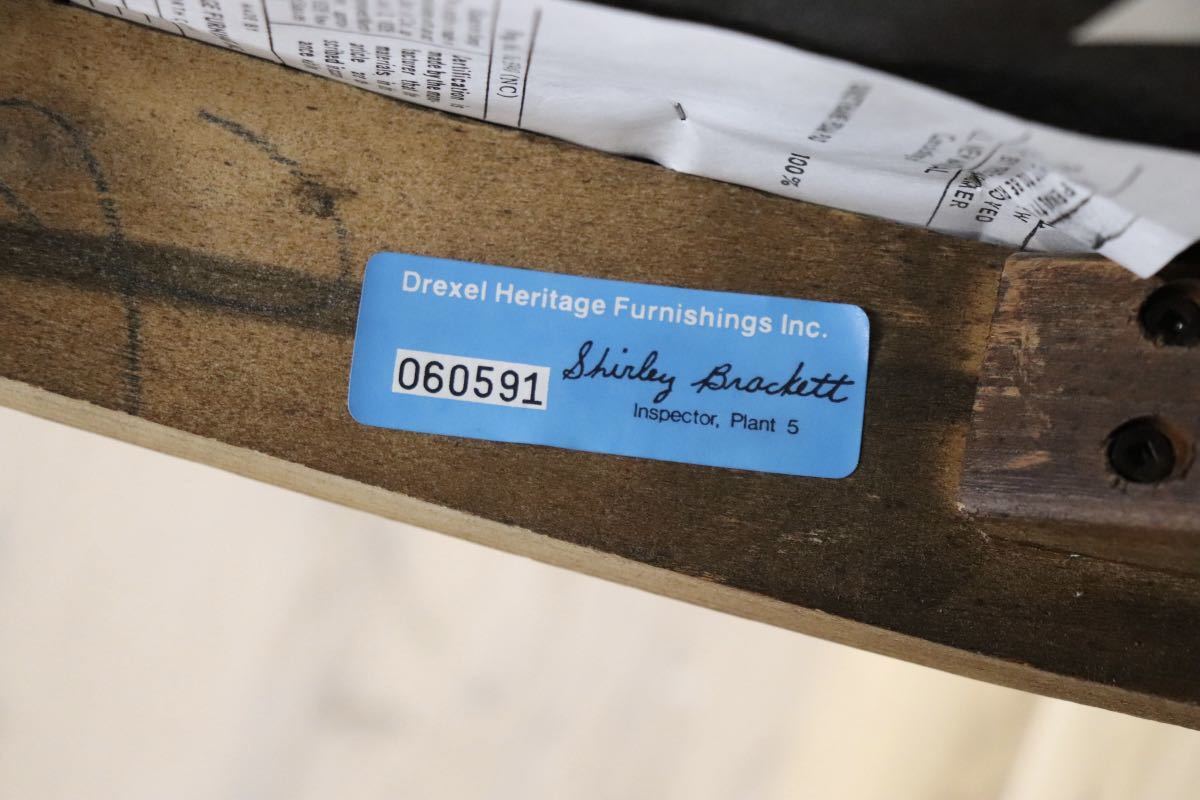 GMFK672C○DREXEL HERITAGE / ドレクセルヘリテイジ passage ダイニングチェア 椅子 2脚セット ハイバック クラシック