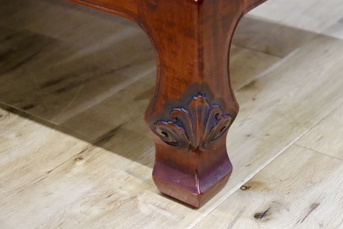 GMFK571○モリシゲ / MORISHIGE 海潮 かいちょう 座卓 座敷机 ローテーブル センターテーブル 座敷 和室 樺材 漆塗り 定価約30万