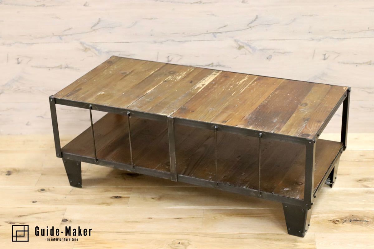 GMFH337○journal standard Furniture / ジャーナルスタンダードファニチャー CALVI カルヴィ テレビボード インダストリアル 定価約5.3万