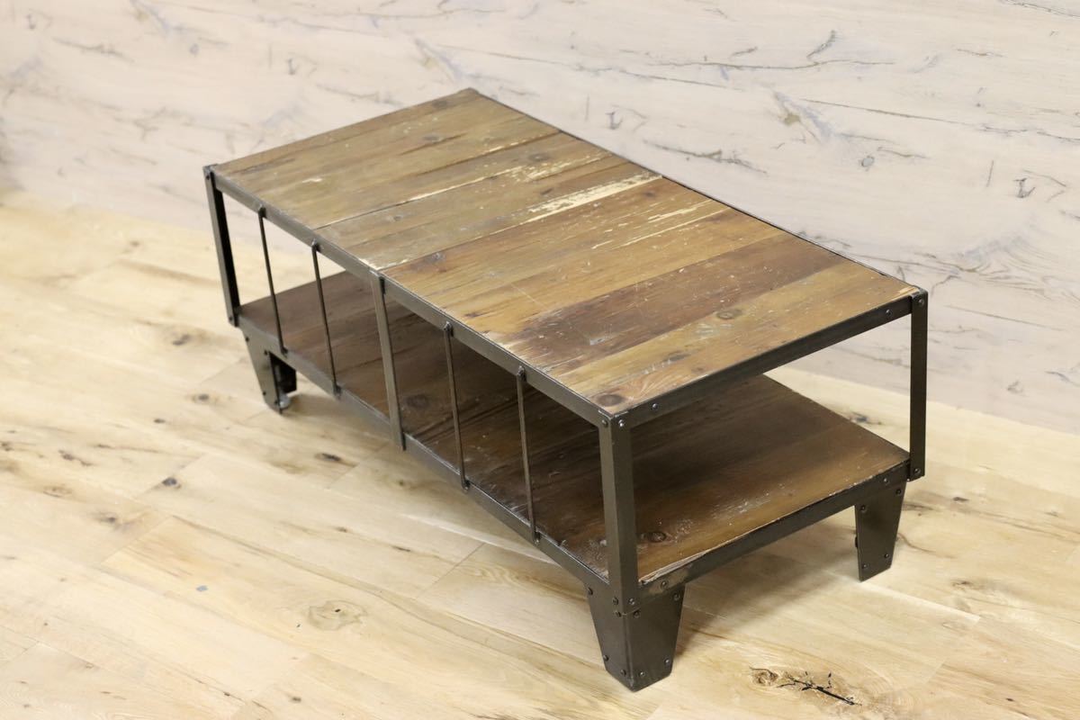 GMFH337○journal standard Furniture / ジャーナルスタンダードファニチャー CALVI カルヴィ テレビボード インダストリアル 定価約5.3万