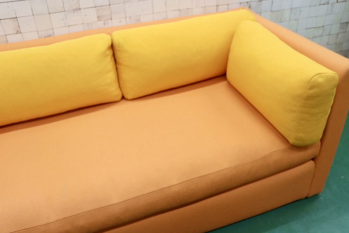 GMFS292○HAY / ヘイ Hackney ハックニー 3人掛けソファ トリプルソファ ワイドソファ 北欧 モダン デンマーク 定価約32万 美品