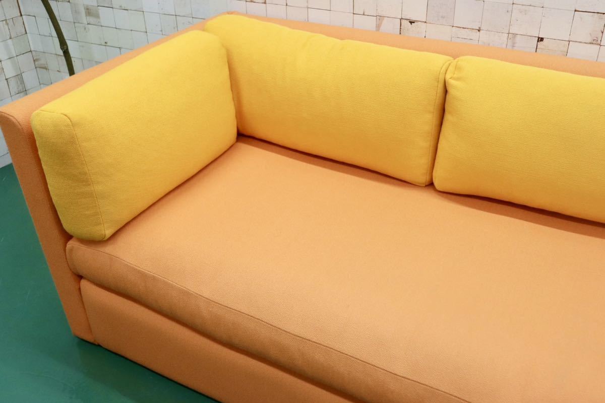 GMFS292○HAY / ヘイ Hackney ハックニー 3人掛けソファ トリプルソファ ワイドソファ 北欧 モダン デンマーク 定価約32万 美品