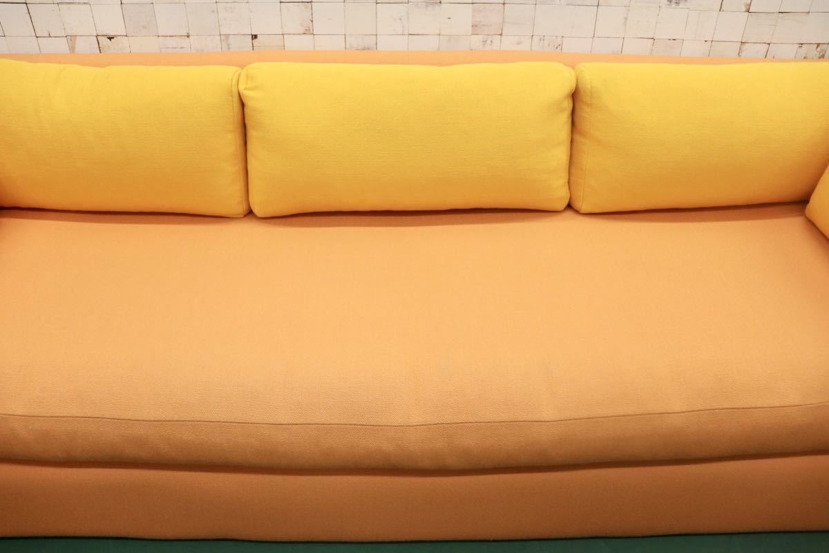 GMFS292○HAY / ヘイ Hackney ハックニー 3人掛けソファ トリプルソファ ワイドソファ 北欧 モダン デンマーク 定価約32万 美品
