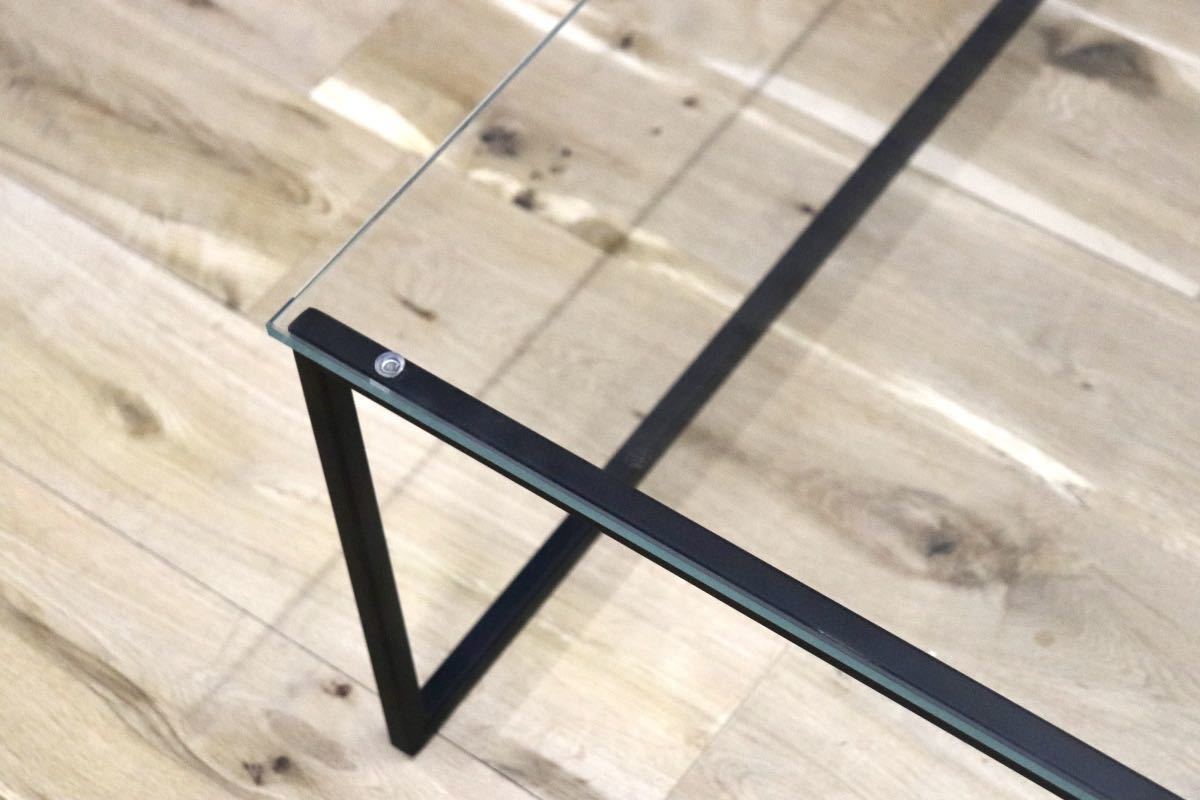 GMFK754○BoConcept / ボーコンセプト Lugo ルーゴ ガラステーブル センターテーブル 北欧 デンマーク 定価約7万