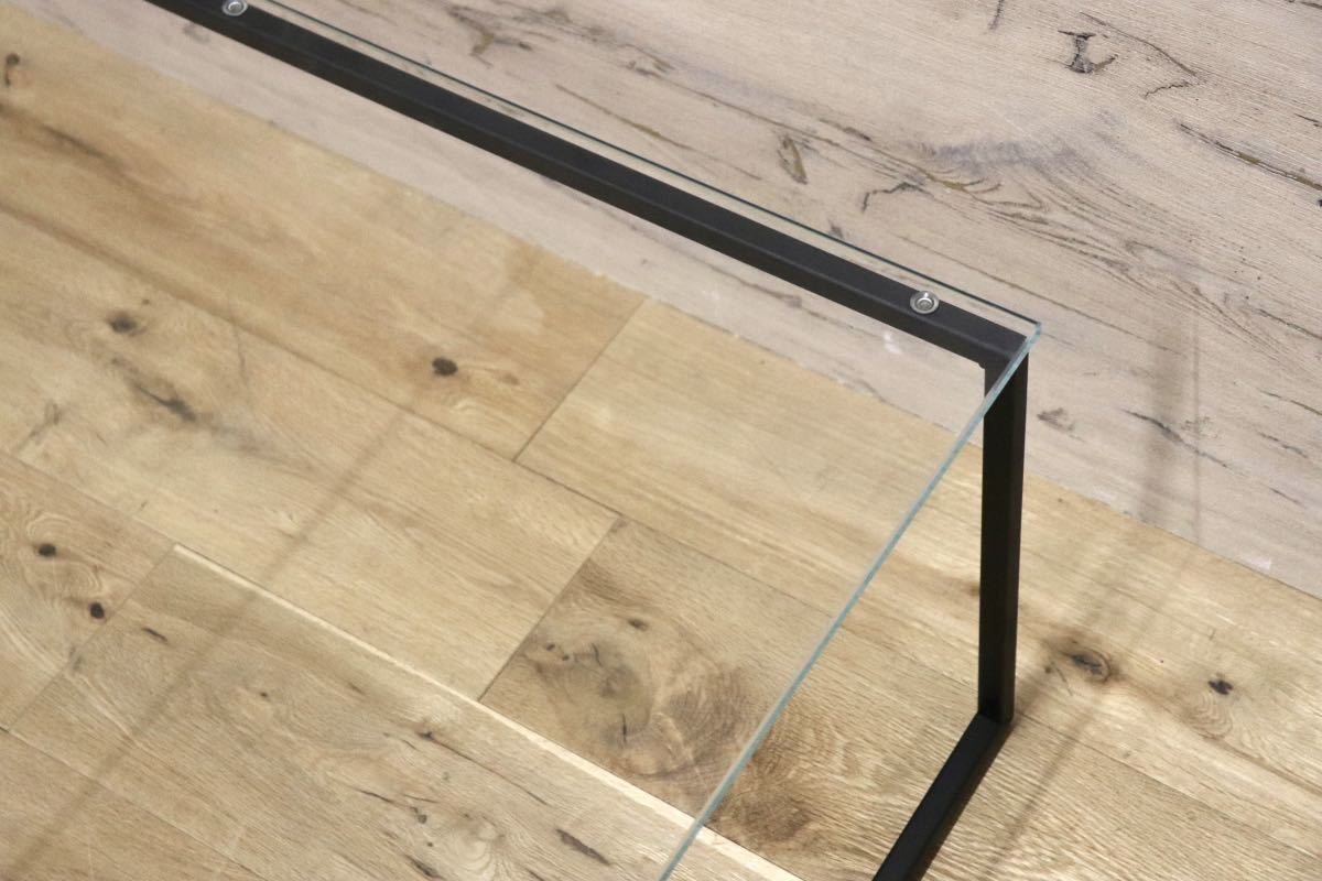 GMFK754○BoConcept / ボーコンセプト Lugo ルーゴ ガラステーブル センターテーブル 北欧 デンマーク 定価約7万