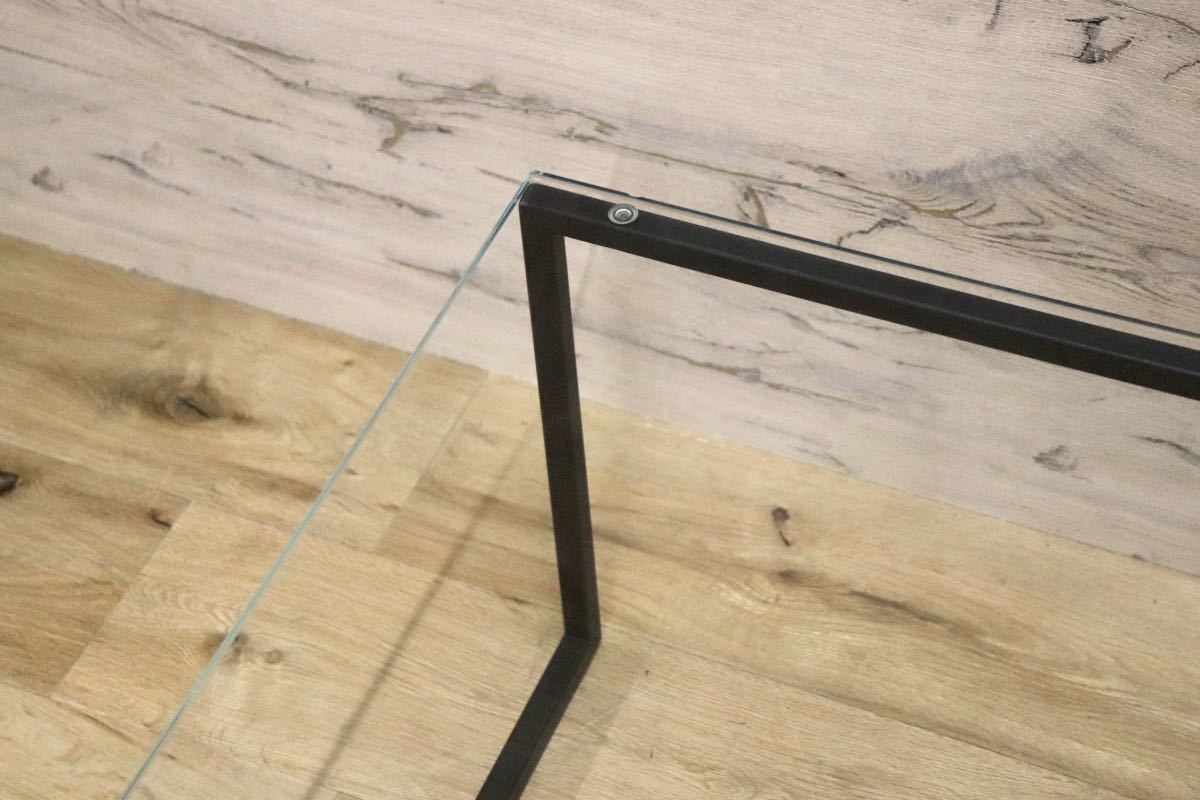 GMFK754○BoConcept / ボーコンセプト Lugo ルーゴ ガラステーブル センターテーブル 北欧 デンマーク 定価約7万