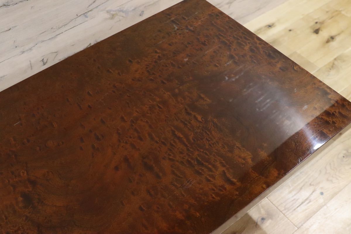 GMFH365○IDC大塚家具 スプレンダー センターテーブル リビングテーブル クラシック マホガニー 希少 高級 家具 美品