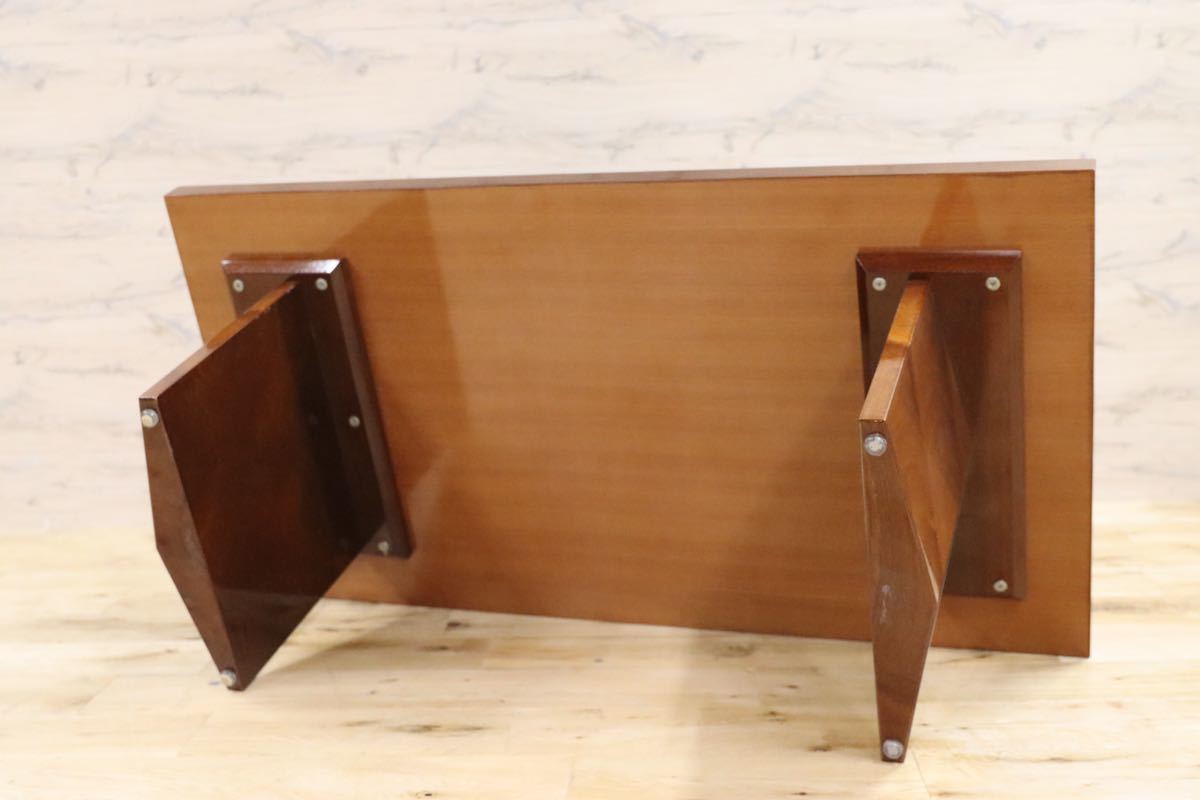 GMFH365○IDC大塚家具 スプレンダー センターテーブル リビングテーブル クラシック マホガニー 希少 高級 家具 美品