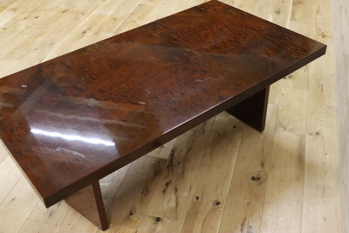 GMFH365○IDC大塚家具 スプレンダー センターテーブル リビングテーブル クラシック マホガニー 希少 高級 家具 美品